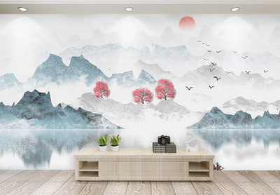 古韻流光 一方背景墻的詩意棲居
